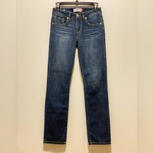 Cabi 5166 straight blue Jean, size 0